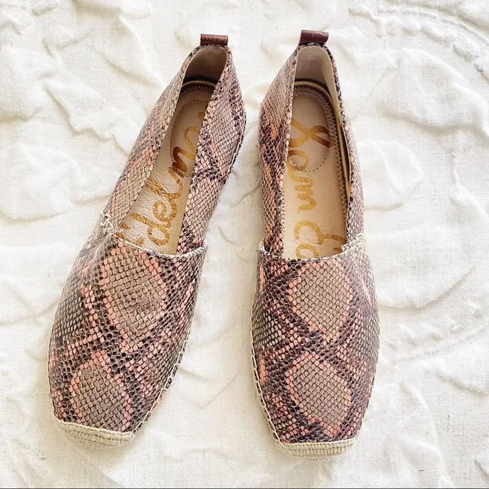 Sam Edelman Khloe Espadrille Flats New $100